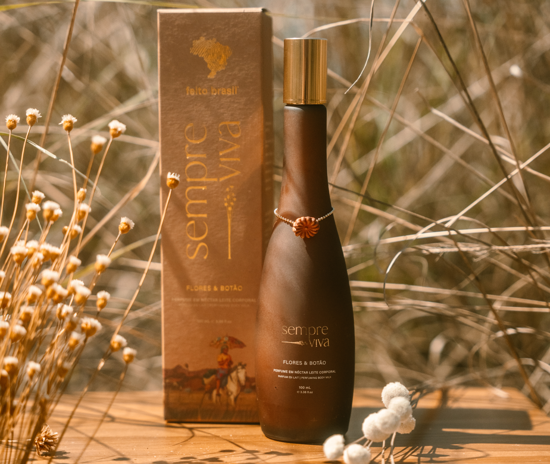 Perfume e hidratação em um só gesto: o Néctar da Sempre-Viva transforma sua rotina de autocuidado