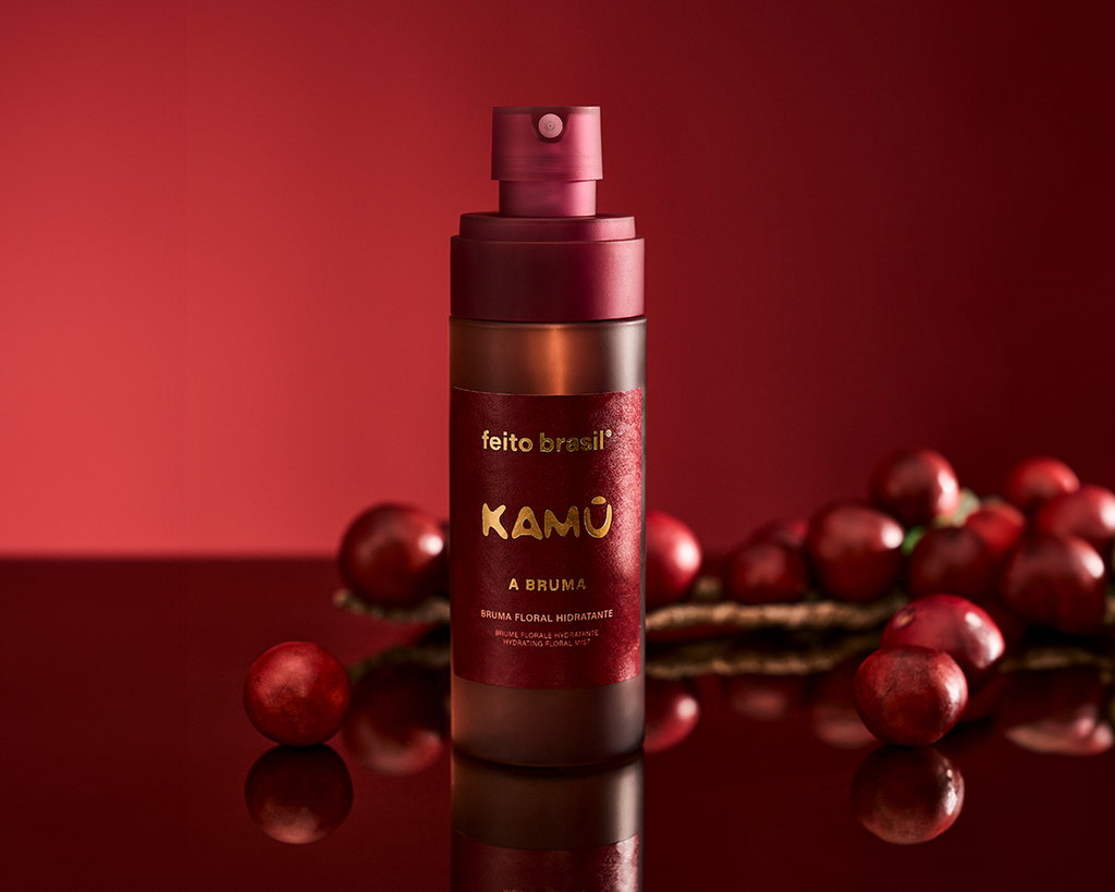 Não é só água: o tratamento pró-idade em spray com Camu-camu e Extrato de Vitória Régia