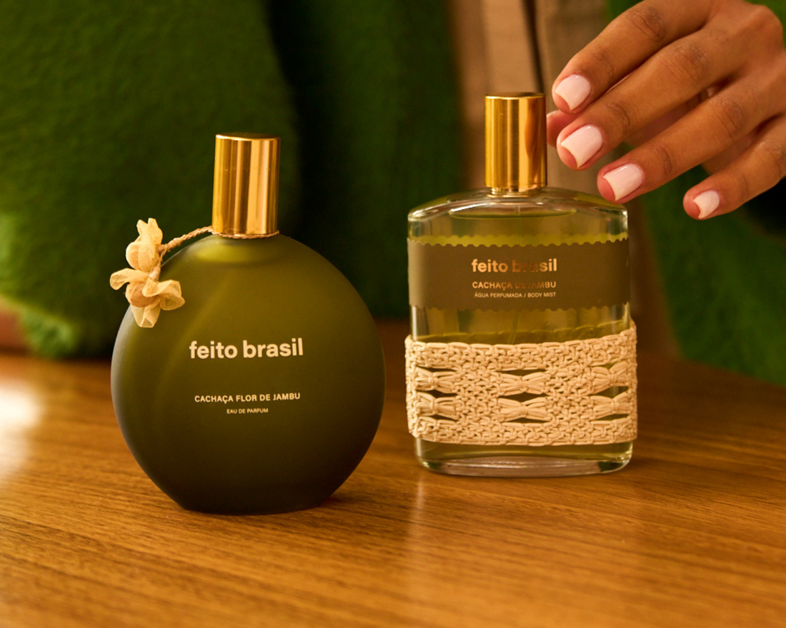 A essência da floresta: os perfumes da Linha Jambu