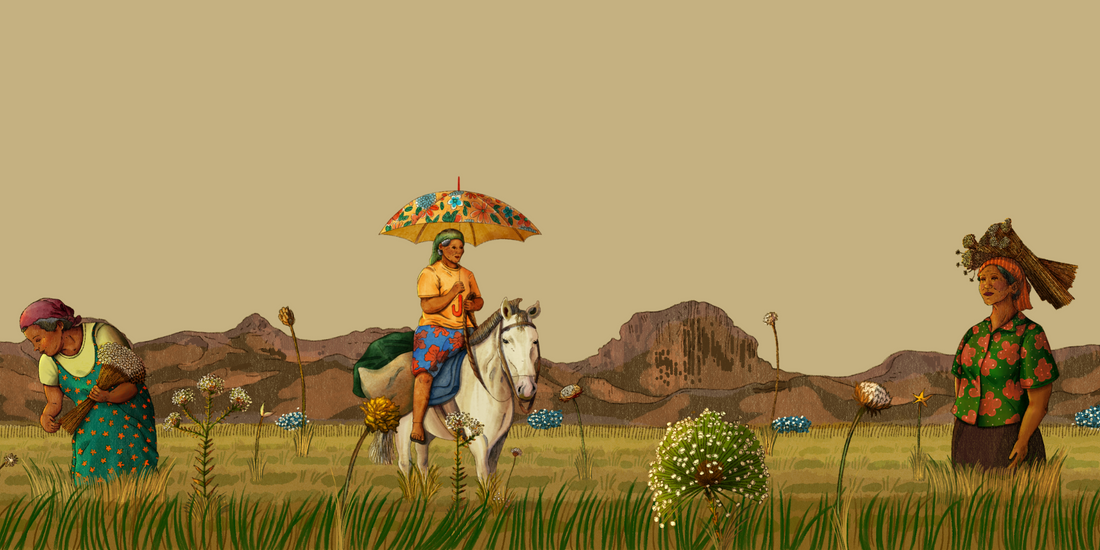 Aprecie o encanto da Coleção Sempre-Viva: uma ilustração que te leva ao Vale do Jequitinhonha