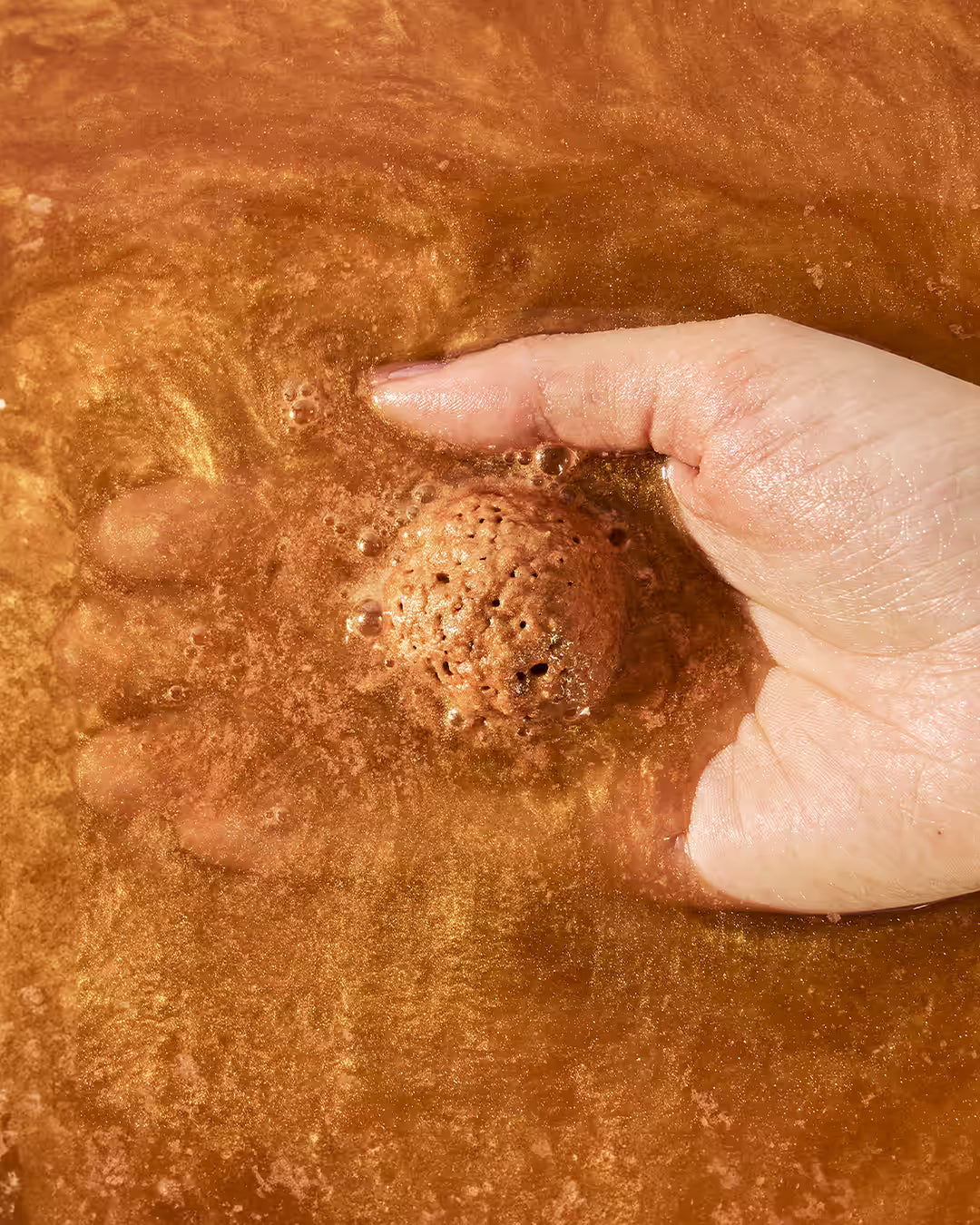 Bomba Efervescente Iluminadora Fortuna - Dourada