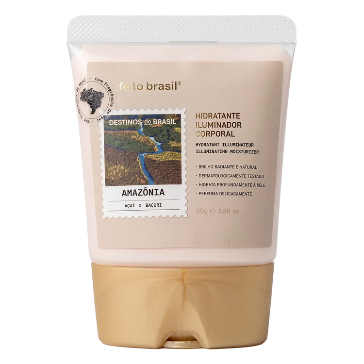 Amenitie Hidratante Corporal Iluminador com partículas iluminadoras para Hotelaria, Airbnb, Pousadas e Spas da marca de luxo feito brasil.
