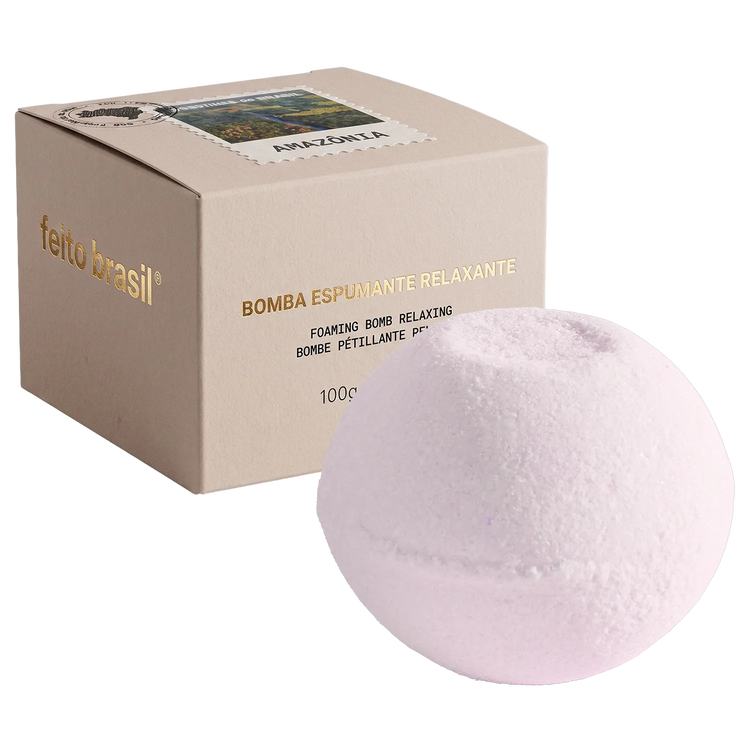 Bomba Espumante Relaxante para banheiras de imersão ou hidromassagem, produto para spa e hotel da marca feito brasil.