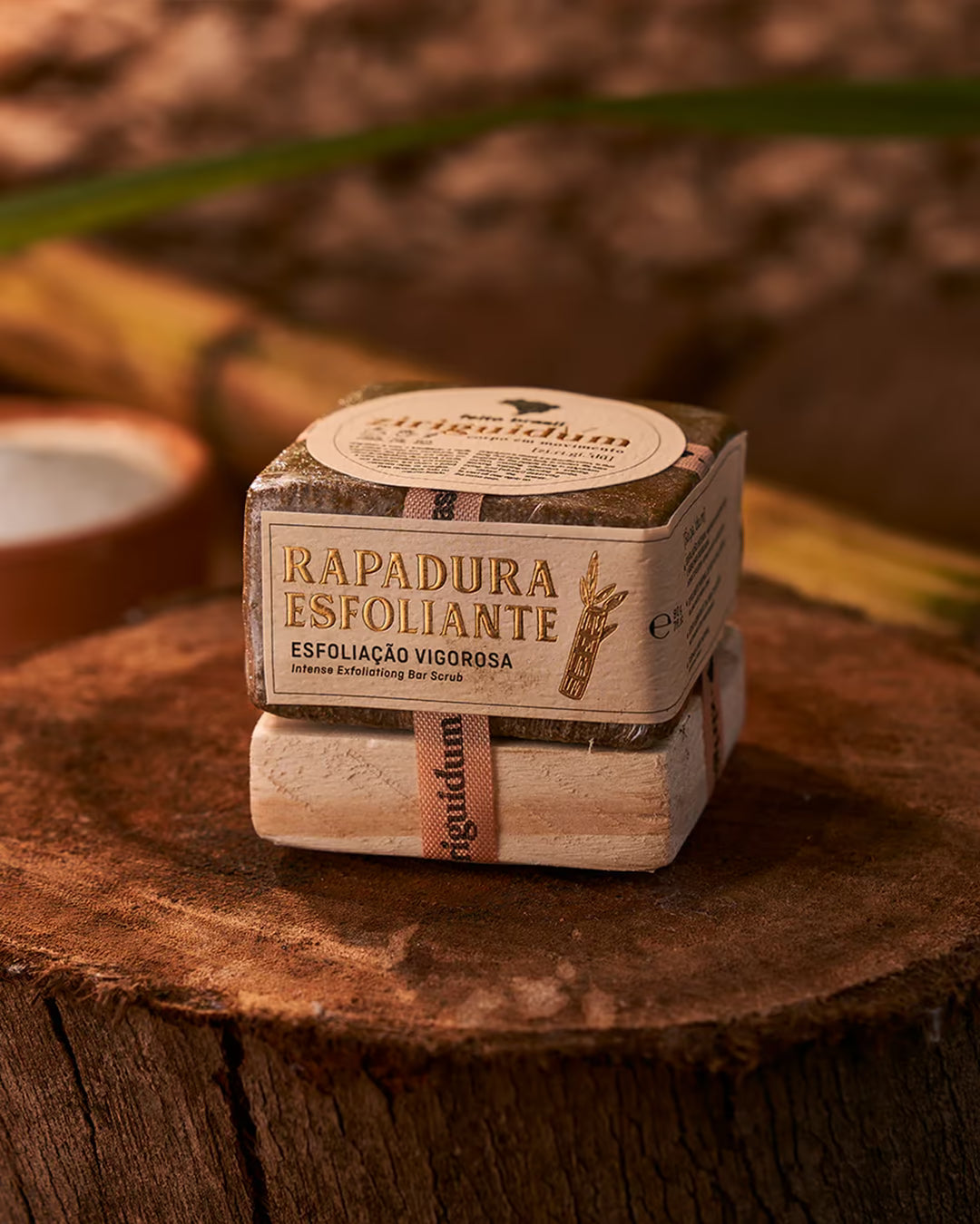 Rapadura Esfoliante em Barra para Pés e Calcanhares