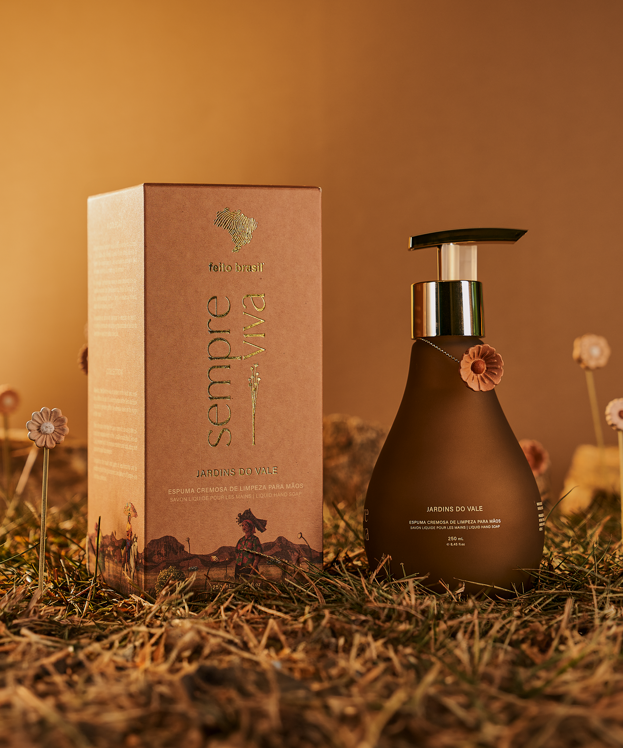 Espuma Cremosa de Limpeza para Mãos - Jardins do Vale