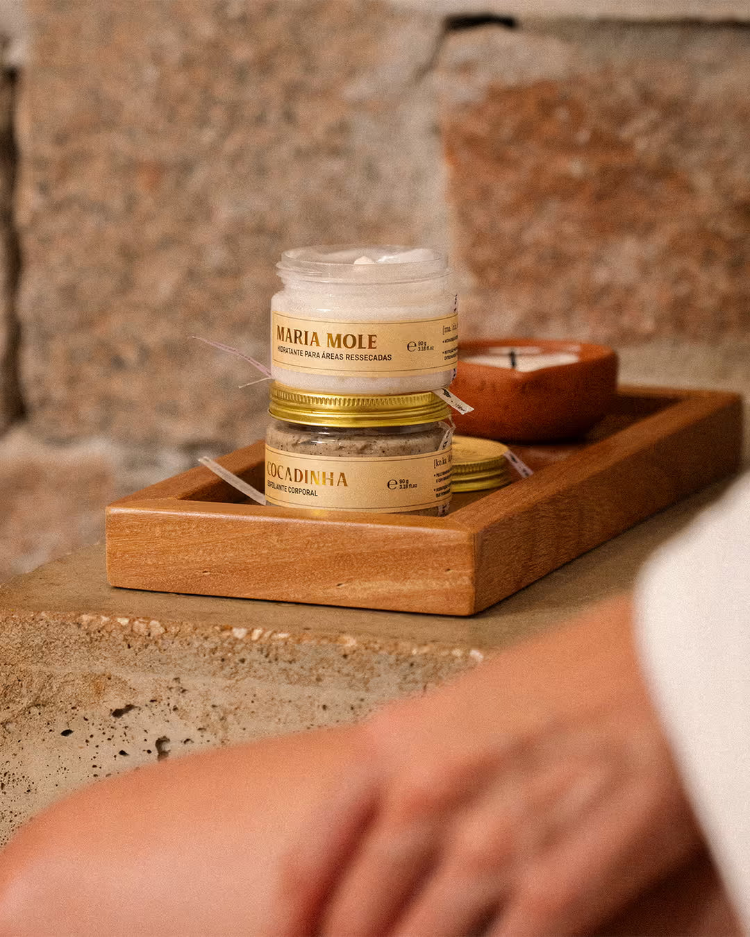 Kit Corpo em Movimento - Maria Mole Hidratante e Cocadinha Esfoliante