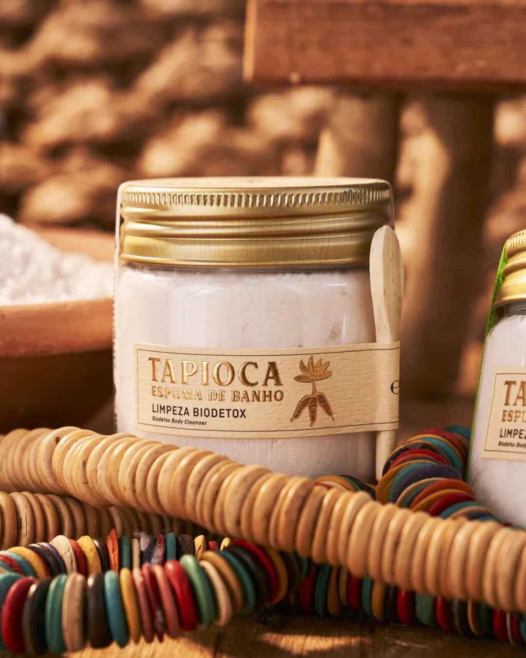 Tapioca Espuma de Banho Pós-Atividades Físicas