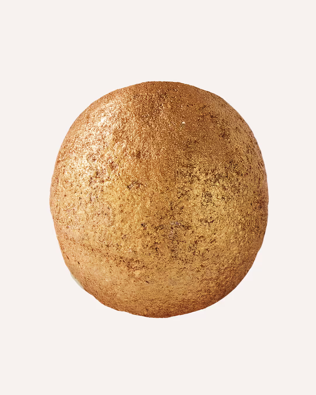 Banho de banheira de luxo com o efeito de brilho dourado da bomba efervescente Fortuna com mica natural
