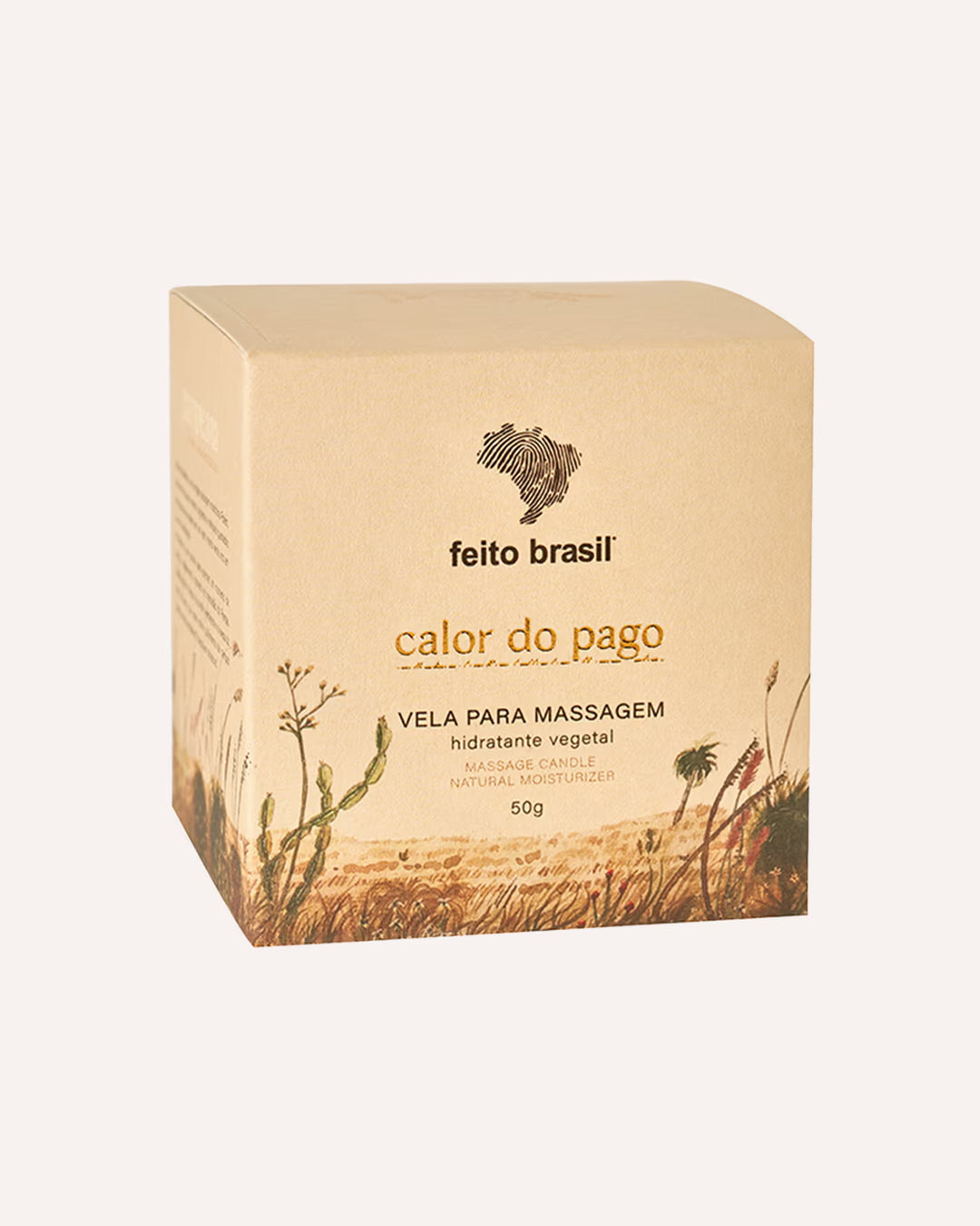 Cartucho da Vela para Massagem Hidratante Vegetal da marca feito brasil