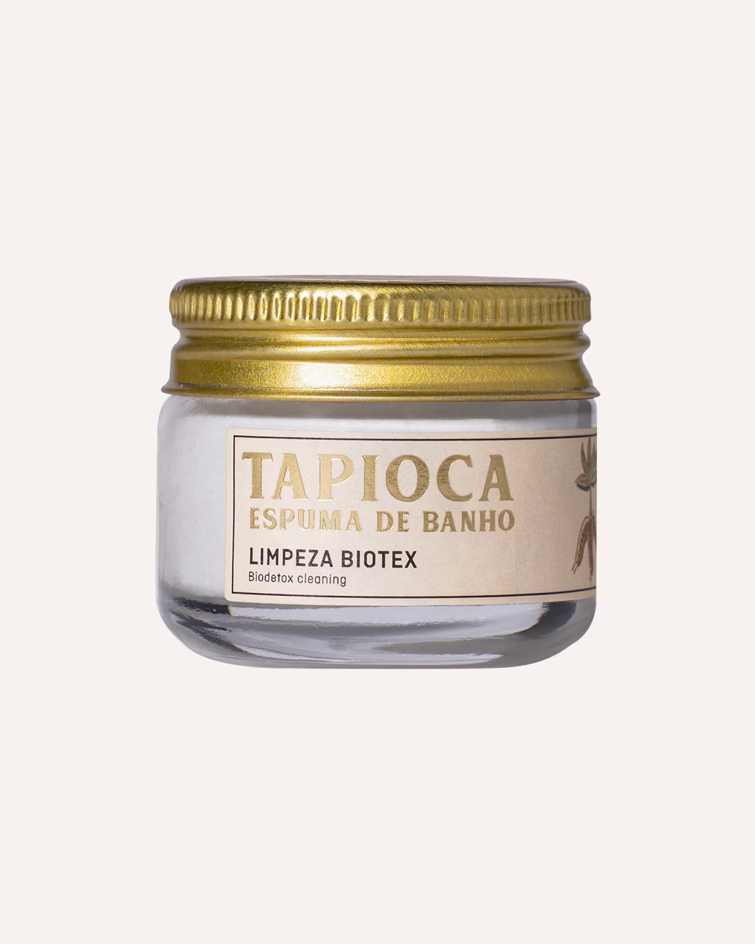 Miniatura da Tapioca Espuma de Banho da feito brasil para amenities de luxo em tamanho viagem.