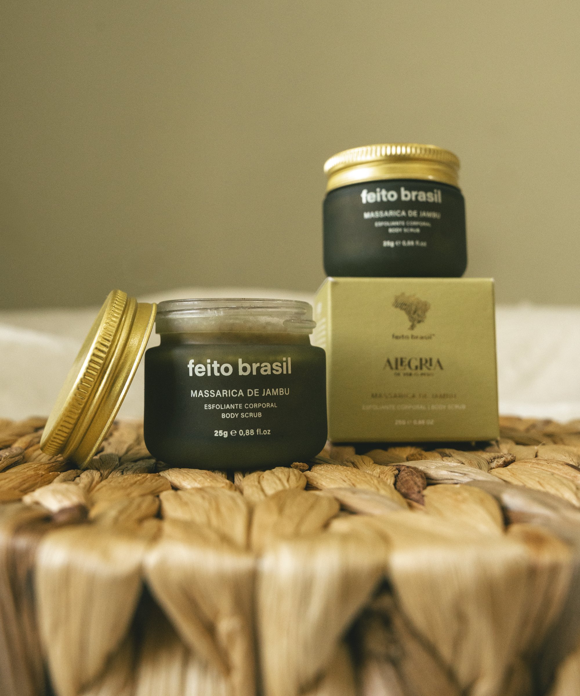 Mini Esfoliante Corporal - Massarica de Jambu 25g