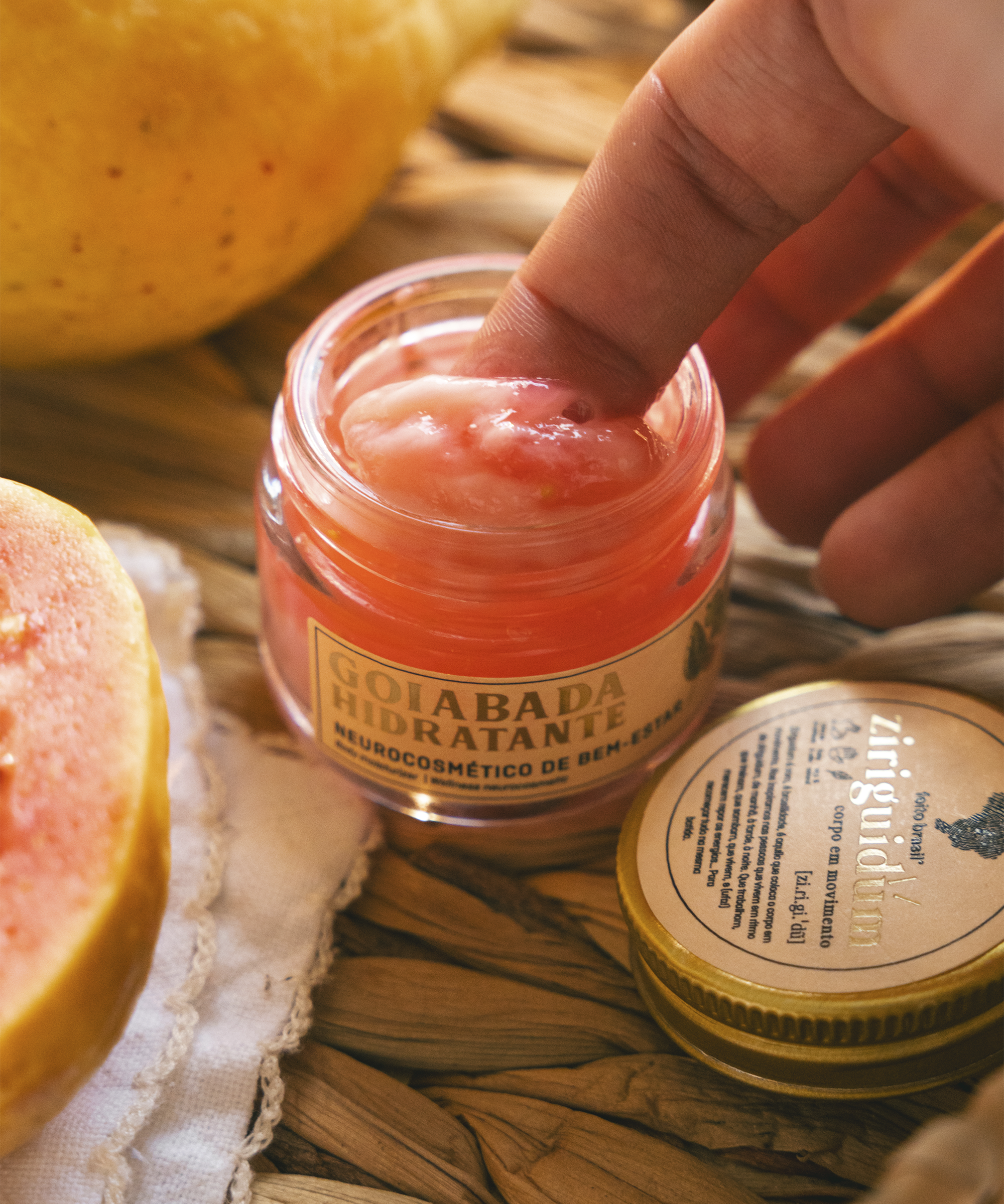 Mini Goiabada Hidratante Neurocosmético do Bem-estar