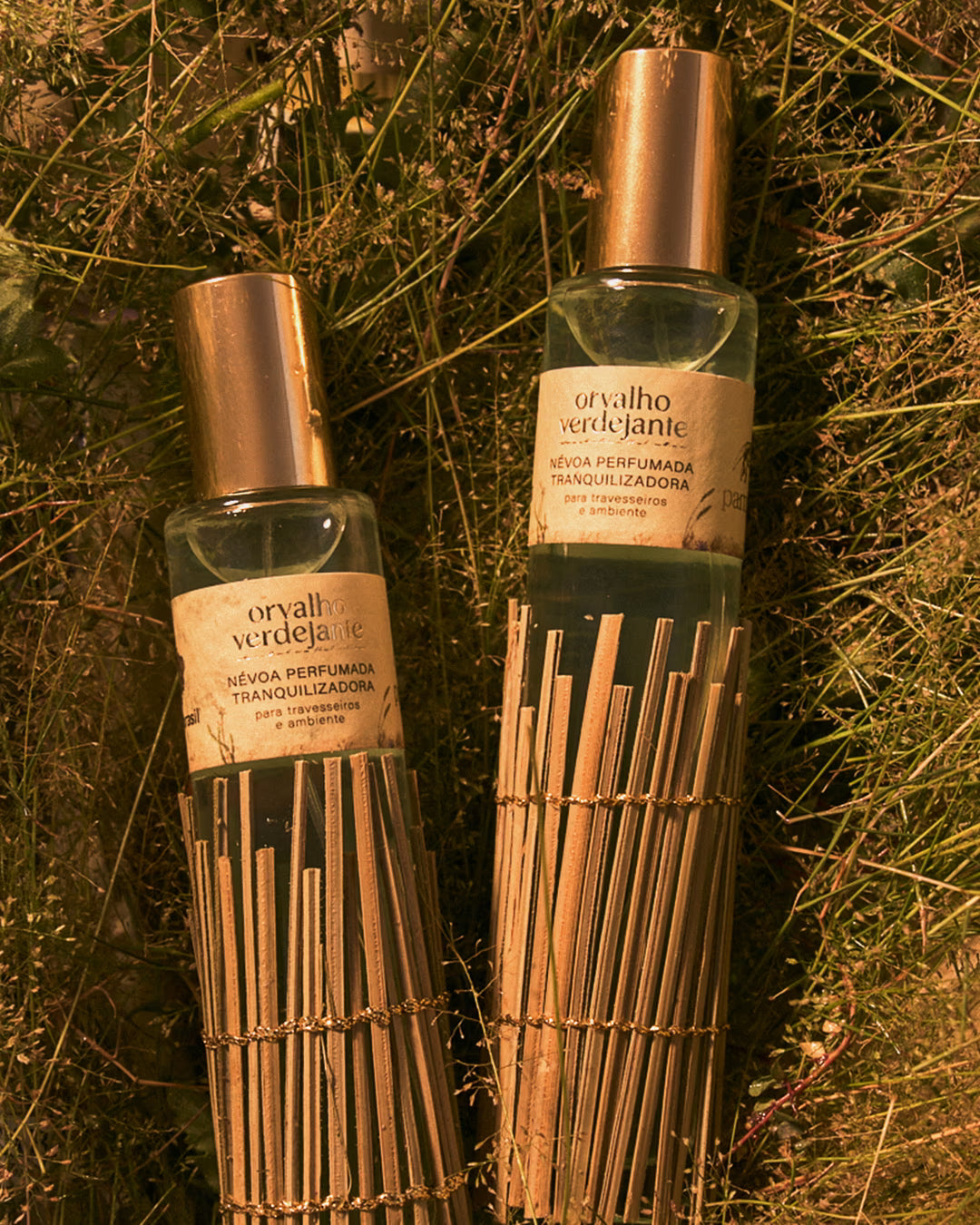 Home Spray para travesseiros e ambiente fresco com cheiro de floresta para tranquilizar - Cheiro de mato e de hotel de campo.