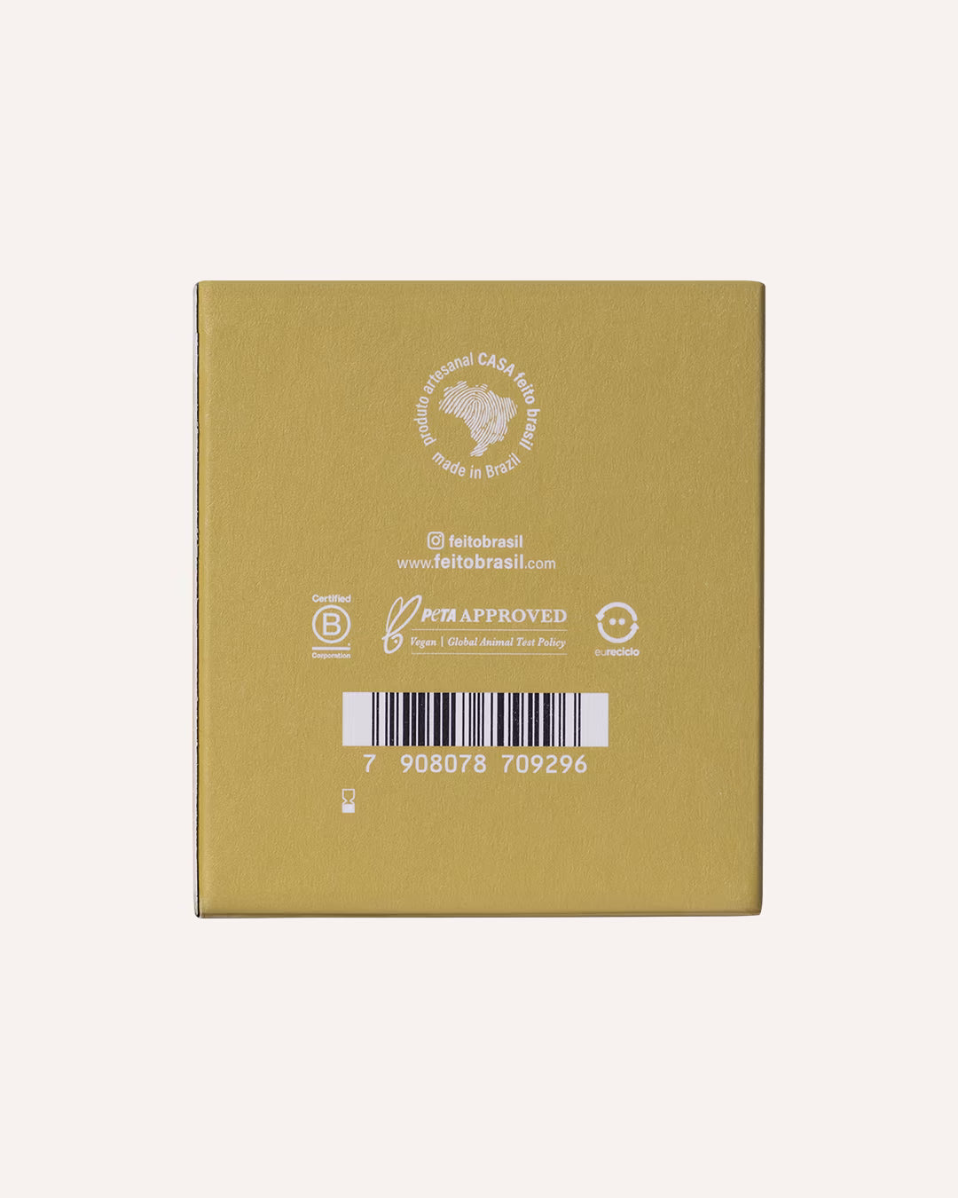 Mini Creme Firmador Empina Bumbum Jambu 30g tamanho viagem feito brasil ideal para amenities de luxo visto do verso
