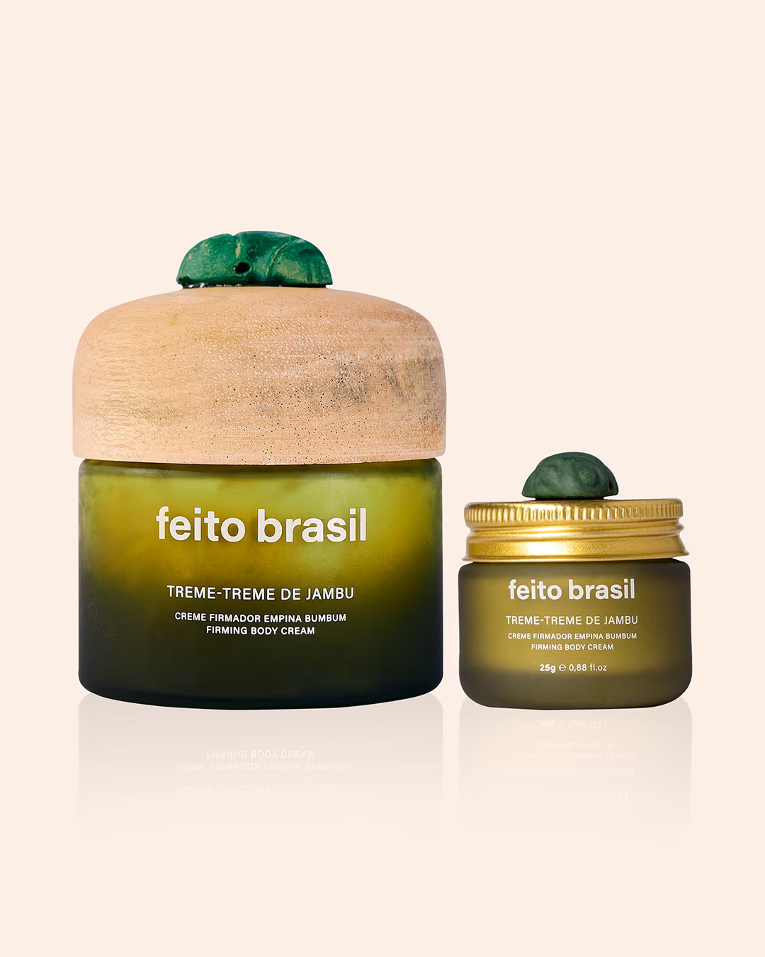 Combo com dois cremes firmadores Empina Bumbum de Jambu feito brasil.