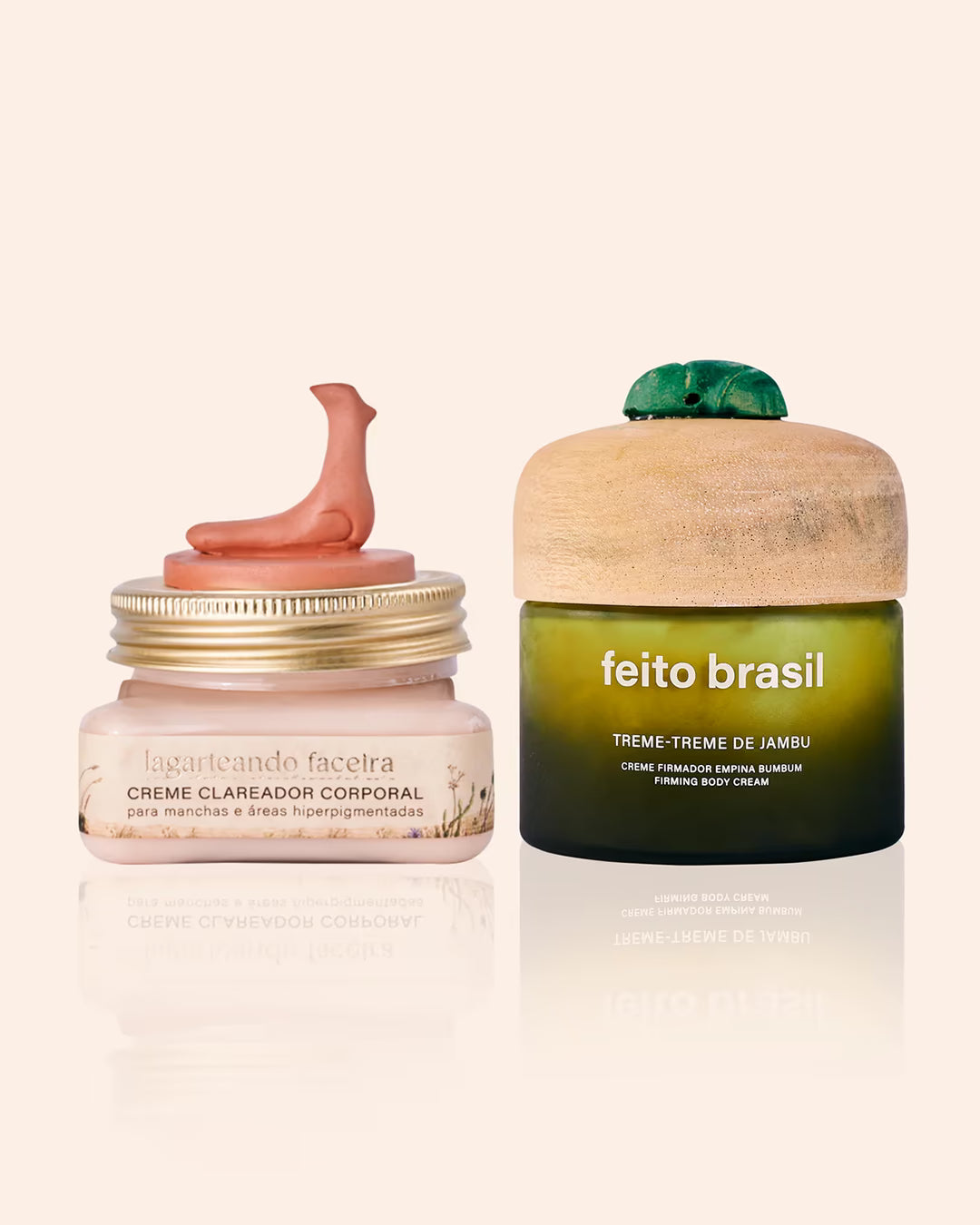 Kit Duo Firmeza e Uniformidade com Creme Firmador de Jambu e Creme Clareador de Áreas Hiperpigmentadas
