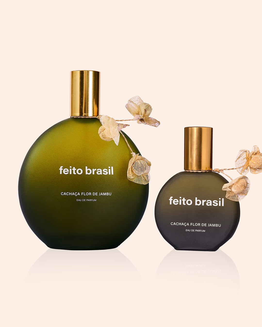 Duo de Perfumes Flor de Jambu feito brasil Eau de Parfum 30ml e 100ml
