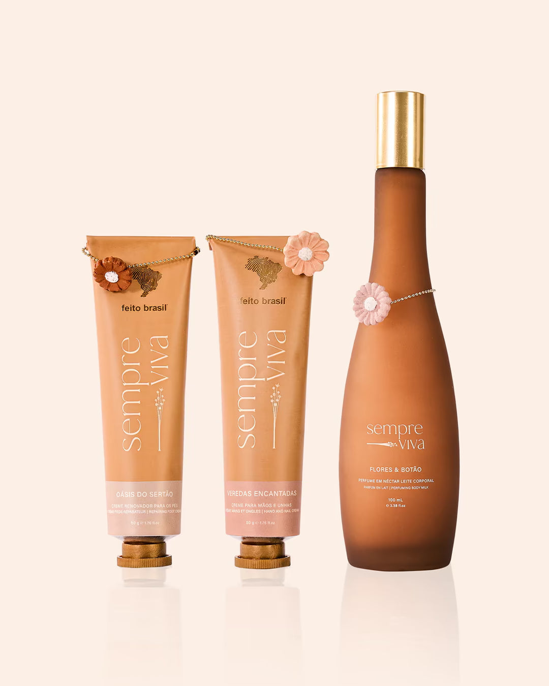 Kit Presenteável com cosméticos inspirados em Minas Gerais e ativos de Sempre-Viva.