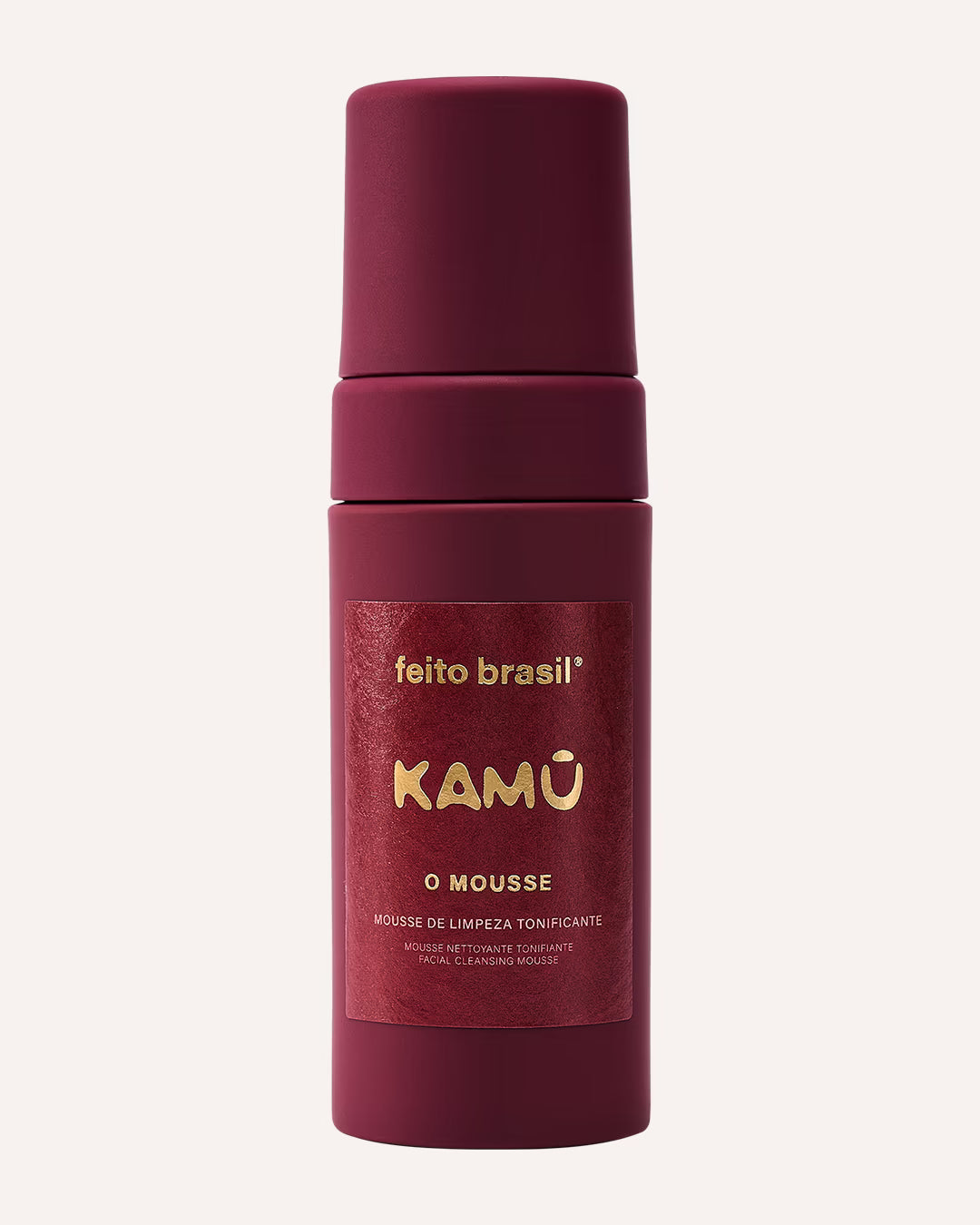 Mousse de Limpeza Tonificante 130ml da feito brasil em destaque