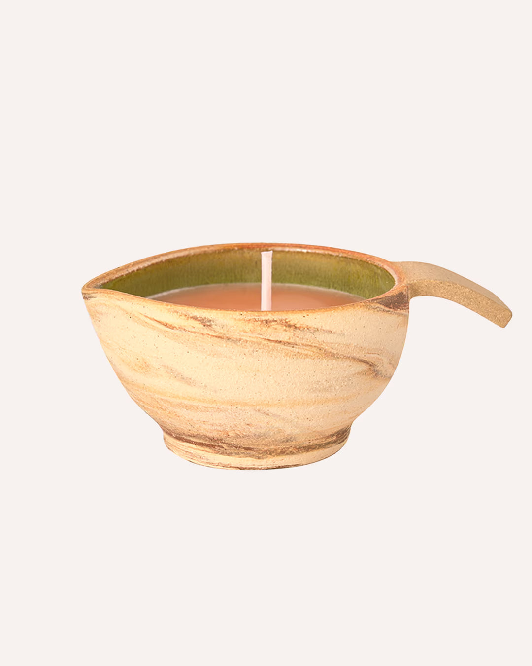 Destaque para cerâmica artesanal da Vela para Massagem feito brasil.