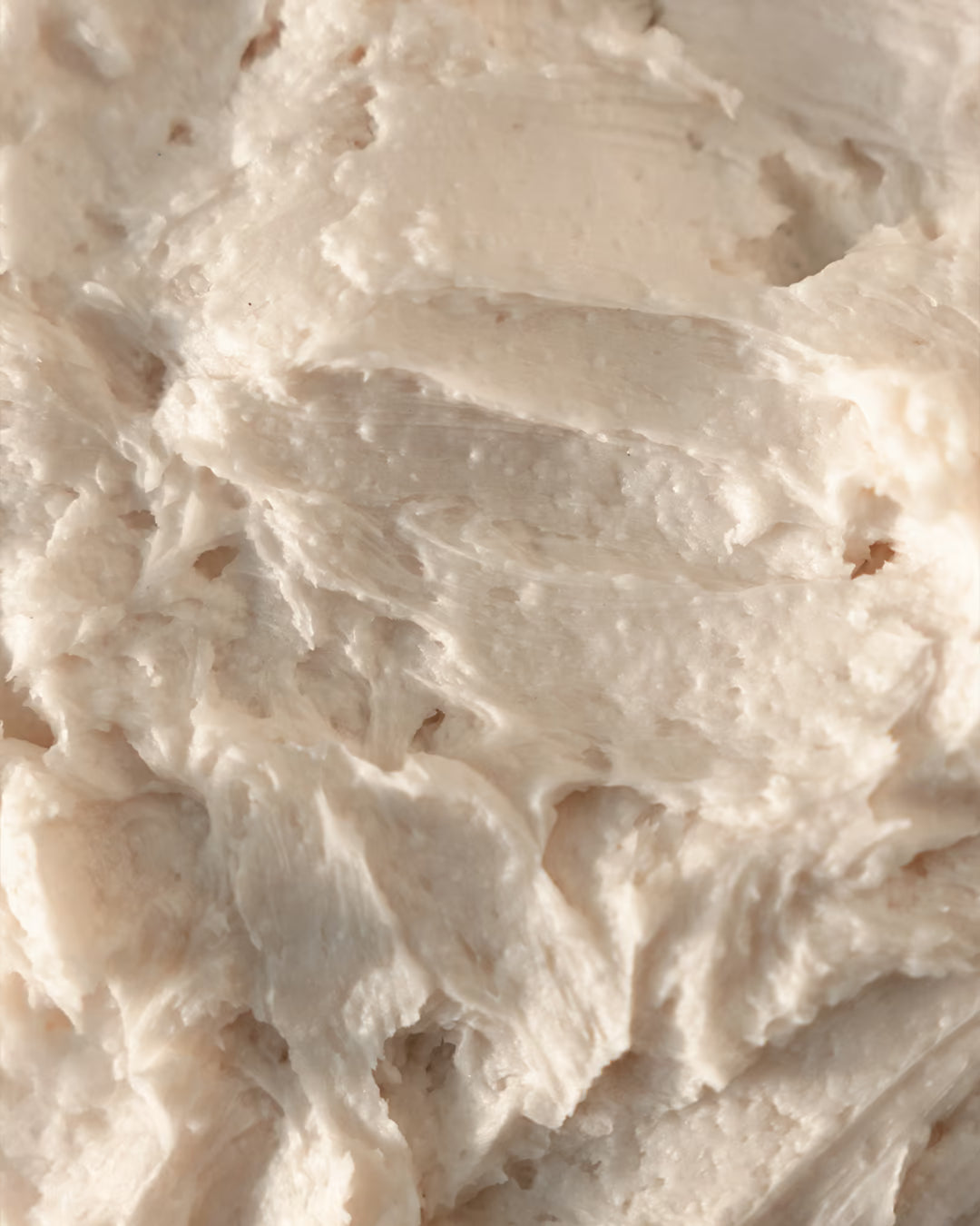 Zoom da textura da Tapioca Espuma de Banho feito brasil.