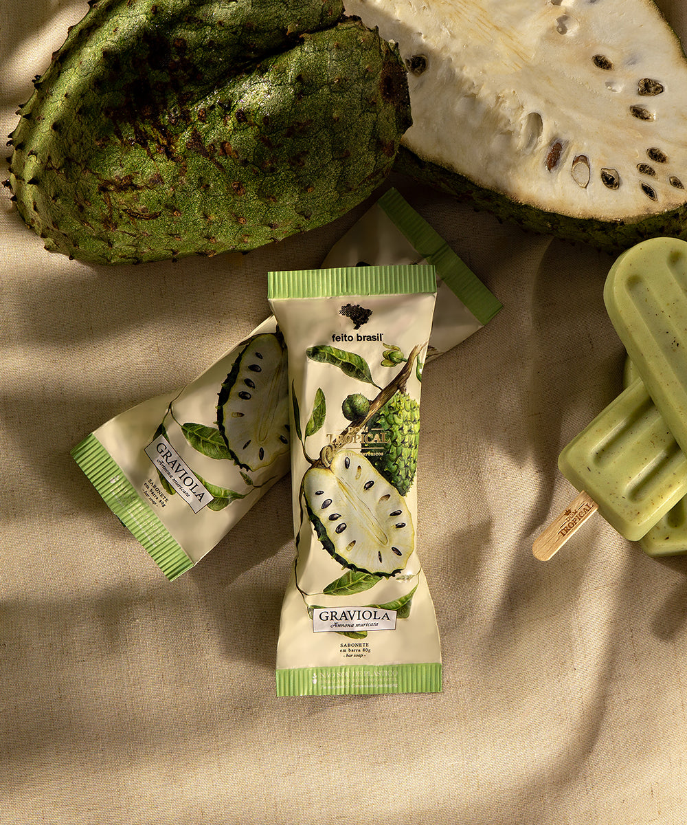 Sabonete em Barra Graviola