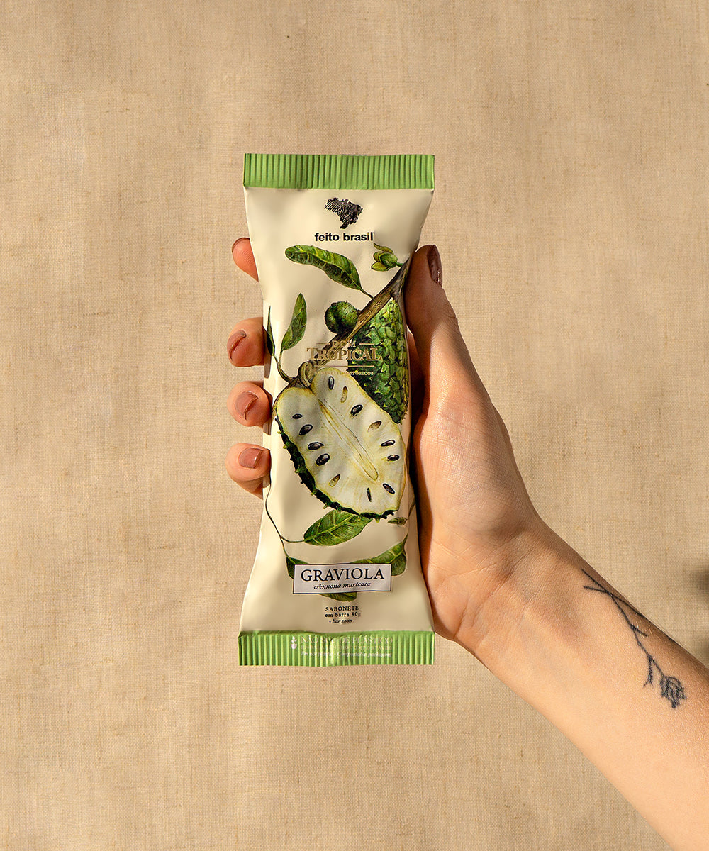 Sabonete em Barra Graviola