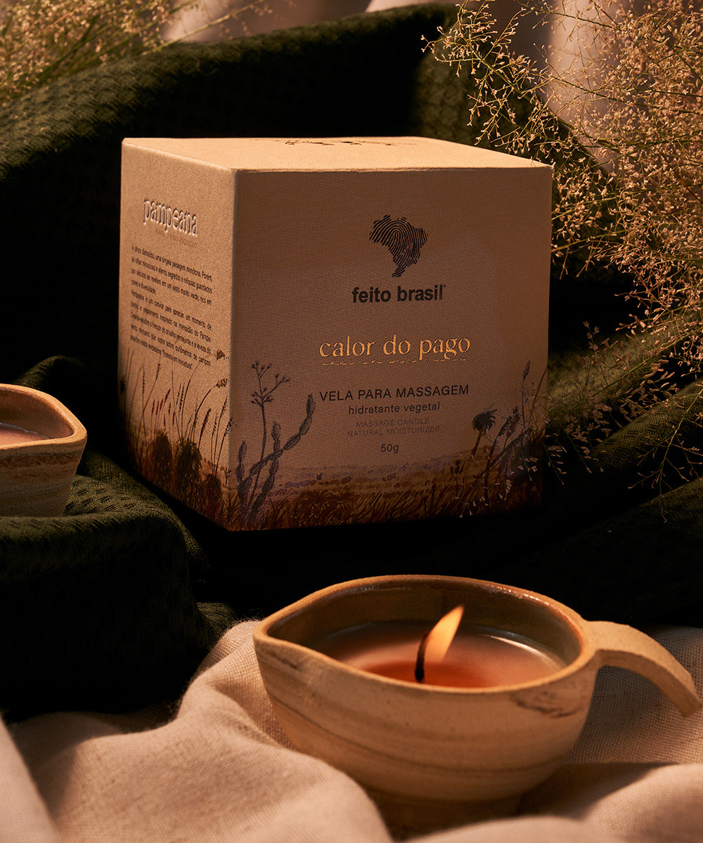 Vela para Massagem Hidratante - Calor do Pago