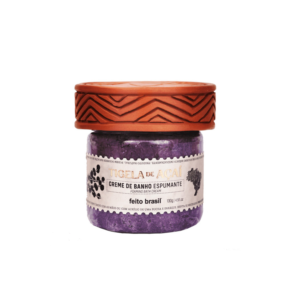 Creme de Banho Espumante - Tigela de Açaí
