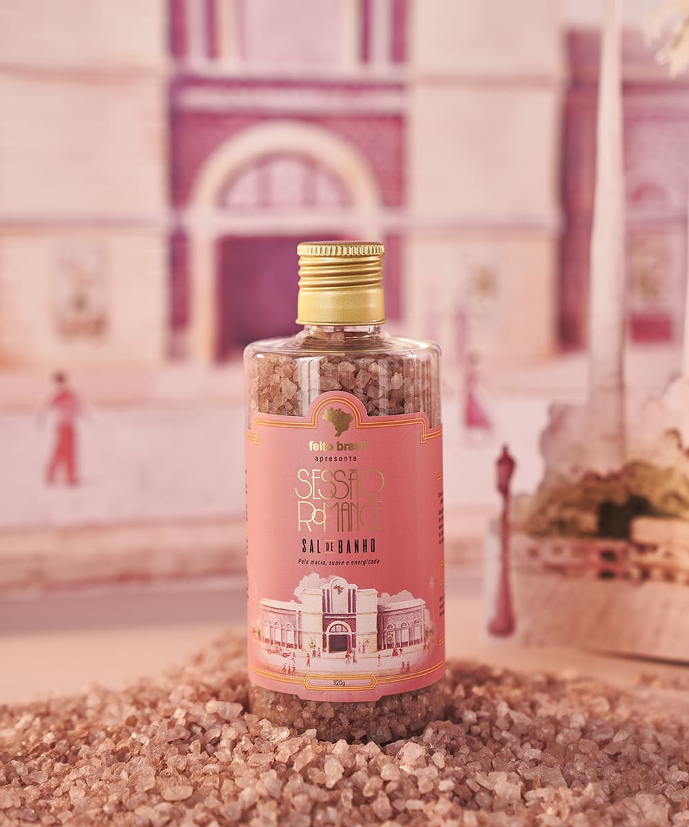 Sal de Banho Esfoliante Romance