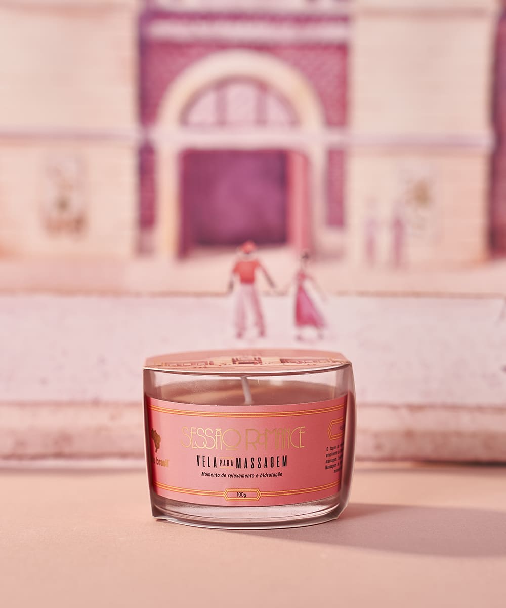 Vela Perfumada para Massagem Romance